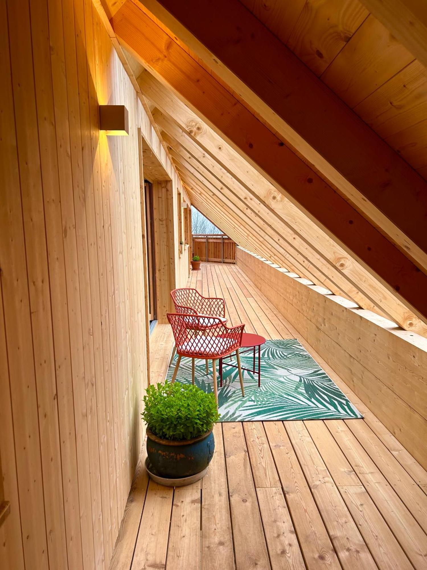 Ferienwohnung Im Loft-Style Mit Sauna Im Historischen Schwarzwaldhof Simonswald Exterior photo